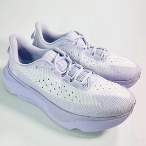 Under Armour HOVR Infinite Pro Womens 11 Purple White Running Shoes Athletic